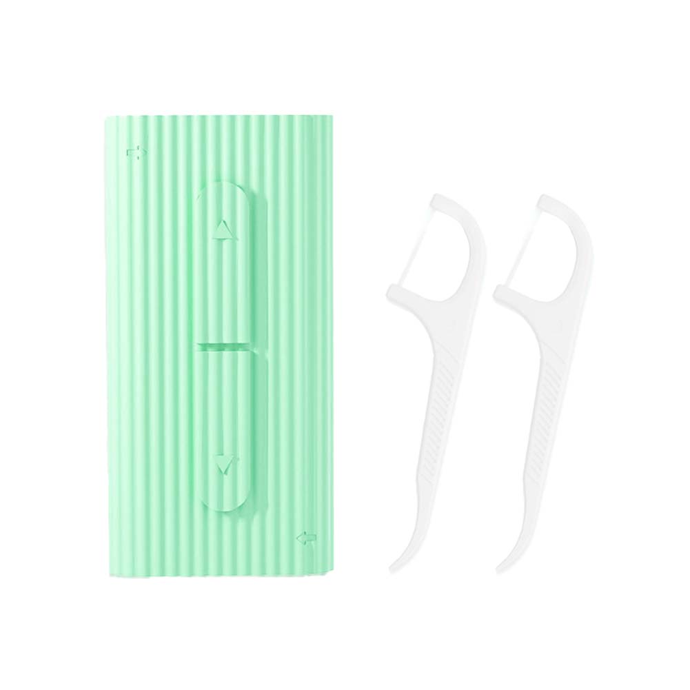 1 Bộ Nhựa Tự Động Di Động Răng Flosser Hộp Bảo Quản Chỉ Chọn Hộp Đựng Tiện Lợi Thiết Thực Rất Tiện Khi Đi Du Lịch Cắm Trại