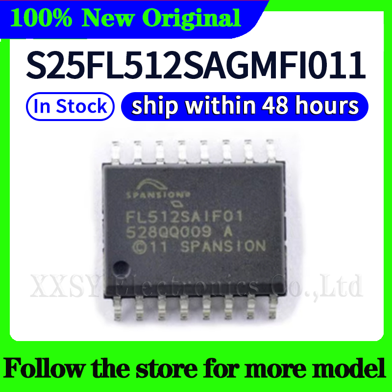 S25FL512SAGMFI011  FL512SAIF01  High quality New