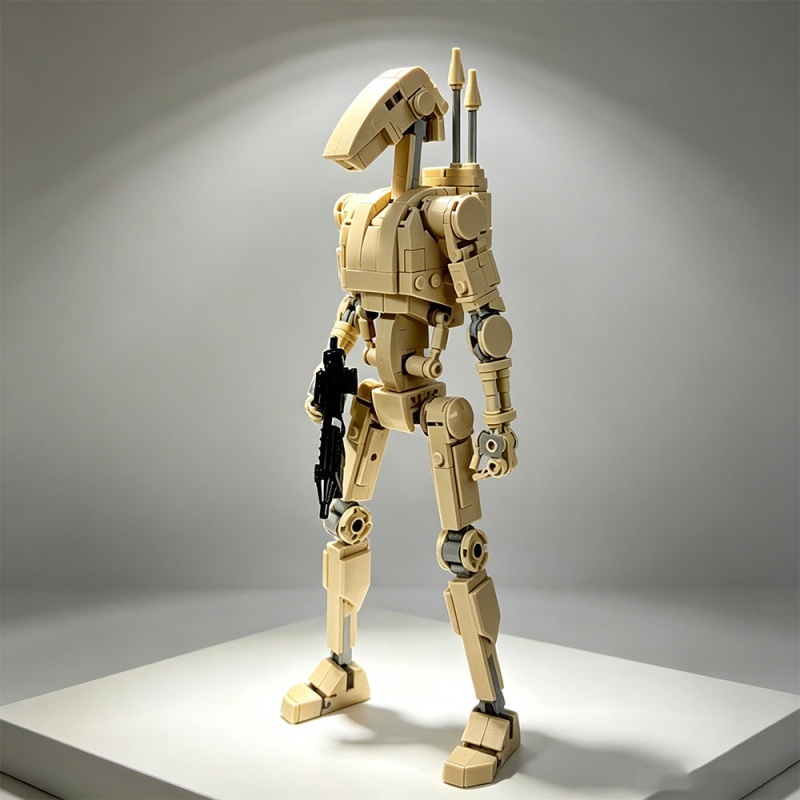 MOC Weltraum-Krieg B1 Kampfroboter Weltraum-Krieg B1 Kampfroboter Bausteine Modell Alien-Roboter Bausteine Festival Party Geschenke