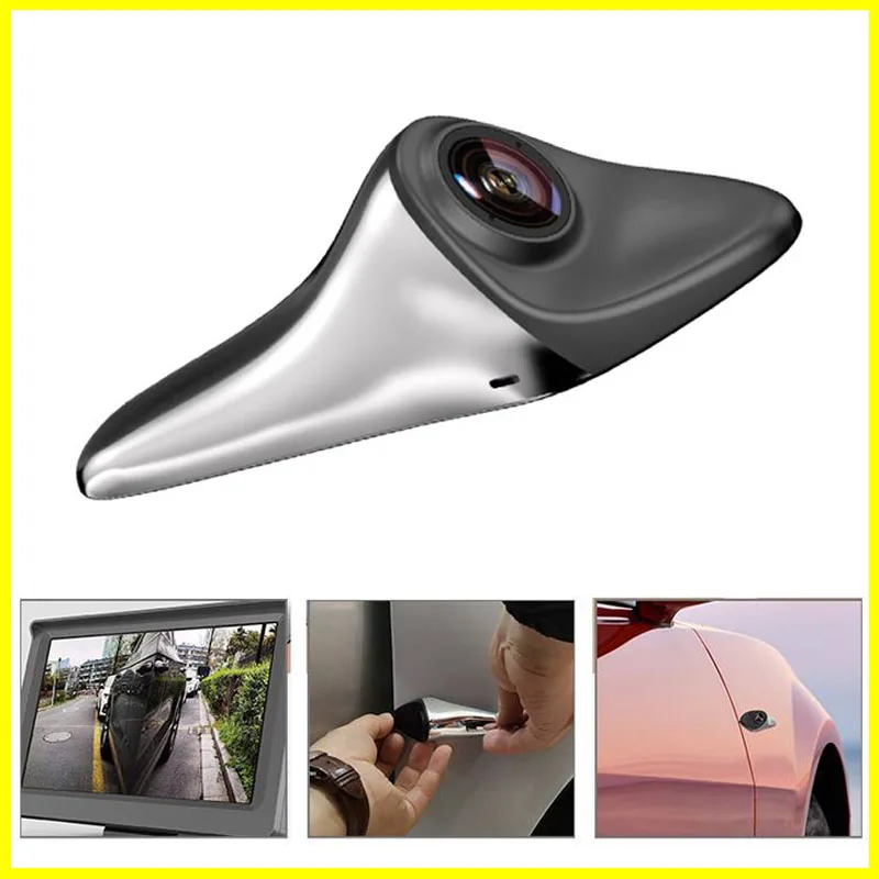 1080P Auto Achteruitrijcamera Blind Spot Extra Omkeren Backup Side Camera Cvbs/Ahd Haaienvin IP68 Waterdicht draaibare Lens