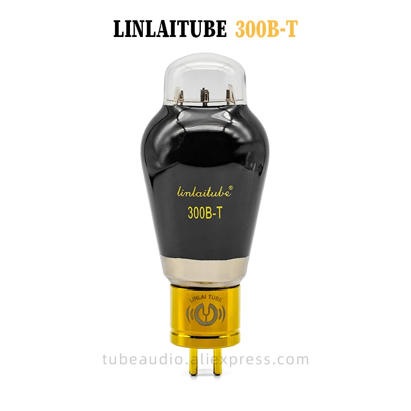 АКЦИЯ ПРОДАЖИ Linlai Treasure 300B-T, черное стекло, золотое основание, замена Psvane/Shuguang/WE300B/4300B, одна подобранная пара