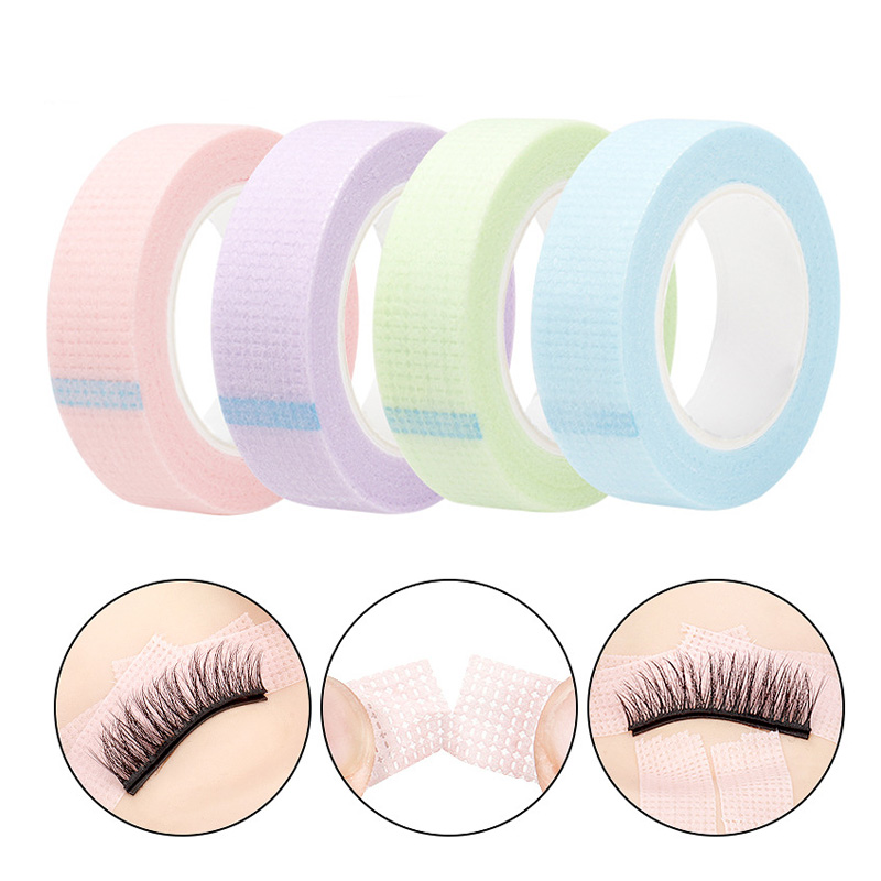 4 Pcs  Eyelash Extension Lint Free Eye Pads Makeup Tape Under Eye Pads Paper Tape For Grafting False Lash Patch Make Up Tools