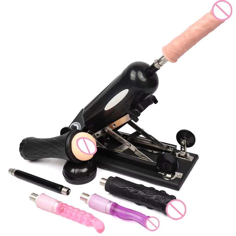 FREDORCH Sexmaschinen mit Dildo-Vibrator für Mann und Frau, G-Punkt-Anus, Masturbator, super leise und stabile Sexspielzeug-Liebesmaschine