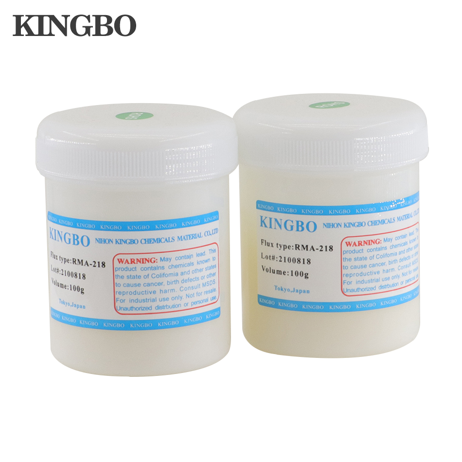 KINGBO RMA-218 BGA pâte à souder 100g pour reballage SMT