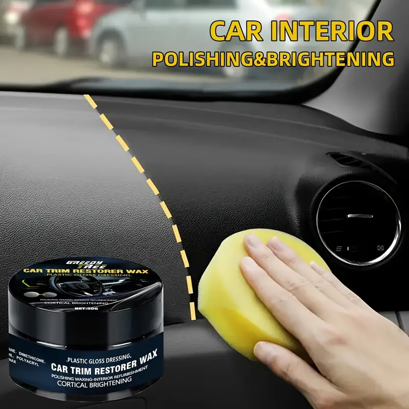 Kristalheldere auto-plastic reparatiemiddel - auto-interieur en paneelverlenging wax coatingmiddel autopolijstwas