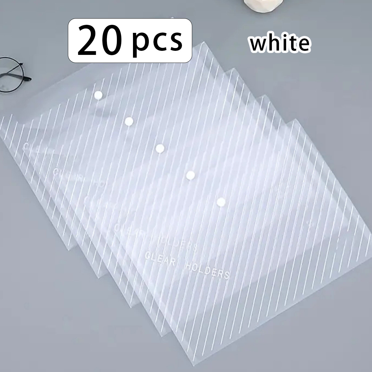 10 unids/lote bolsa de documentos tipo puntada a presión carpeta transparente A4 Kumon impermeable archivo de información carga papel de prueba Oficina