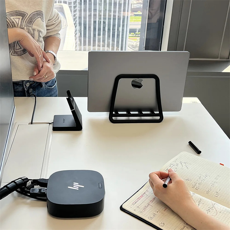 Uniwersalny pionowy stojak na laptopa, składany uchwyt na tablet, podstawka do notebooka, dock do Macbook Air Pro, Ipad, Lenovo, Dell, wspornik.