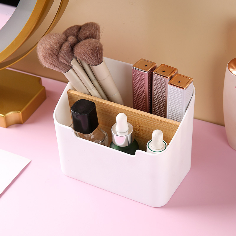 Multifunktionale Aufbewahrungsbox TV-Klimaanlagen-Fernbedienungs-Organizer Praktische Taschentuchbox Kosmetik-Aufbewahrungsbox für Zuhause
