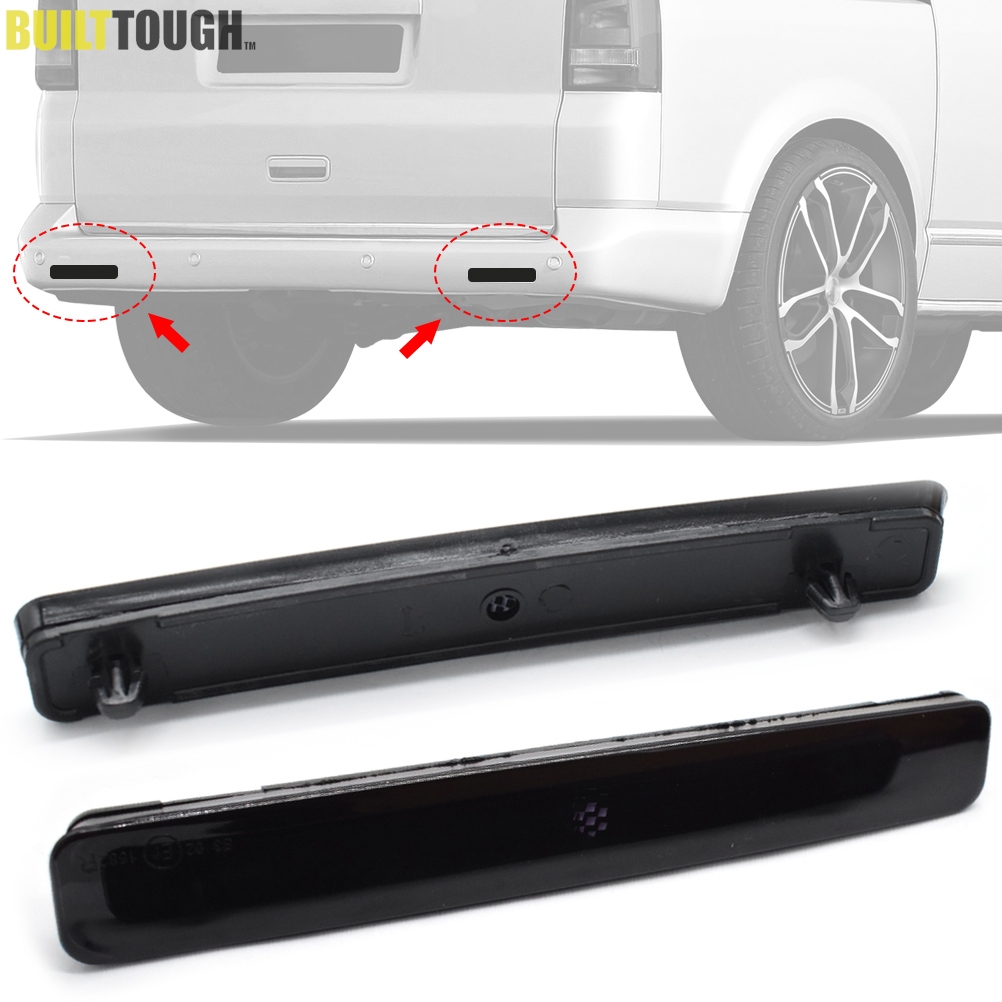 Fumo Nero Sinistra Destra Paraurti Posteriore Riflettore Per VW Transporter/Caravelle T5 2003-2011 7E0945105 7E0945106 Accessori Auto parti