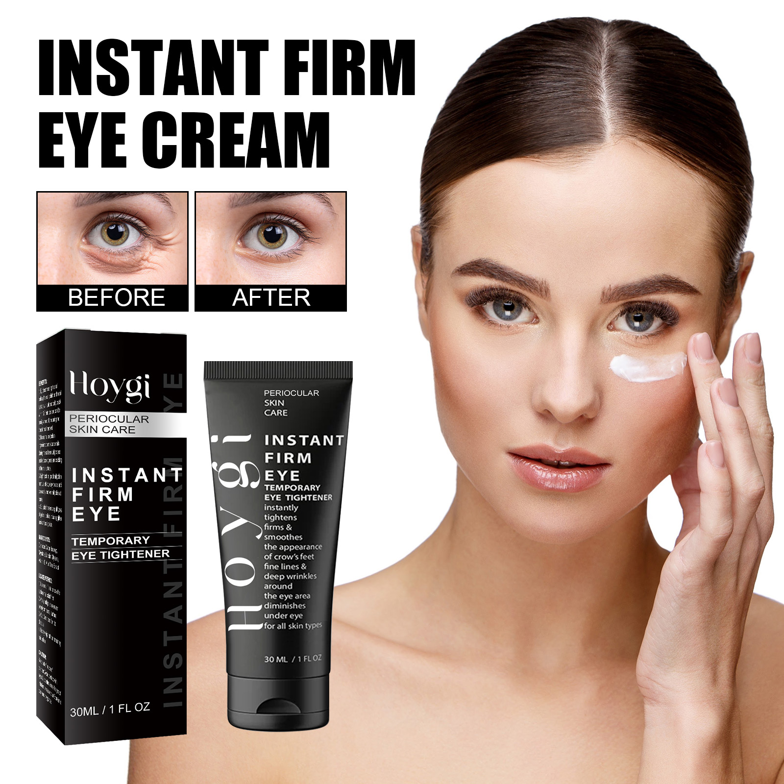 Oogcrème Instant Rimpel Verwijderen Lifting Draai Oogzak Donkere Kringen Remover Anti-aging Voedende Oog Essentie Ogen Huidverzorging