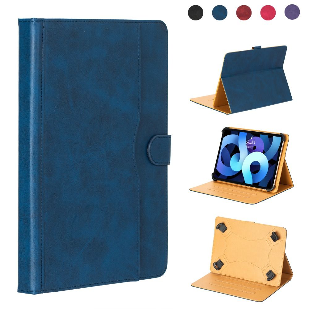 7/8/9/10 inch Universal Tablet Case Multi-Angle Viewing Anti Scratch Tablet Stand Cover Shockproof PU Leather for Samsung//