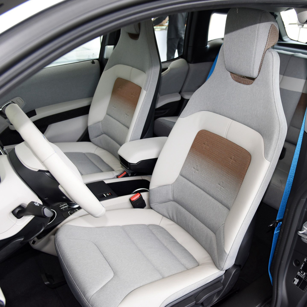 For BMW I3 2013 2014 2015 2016 2017 2018 2019 2020 2021 2022 Full Set Custom Fitted PU Leather Car Seat Covers Accessories
