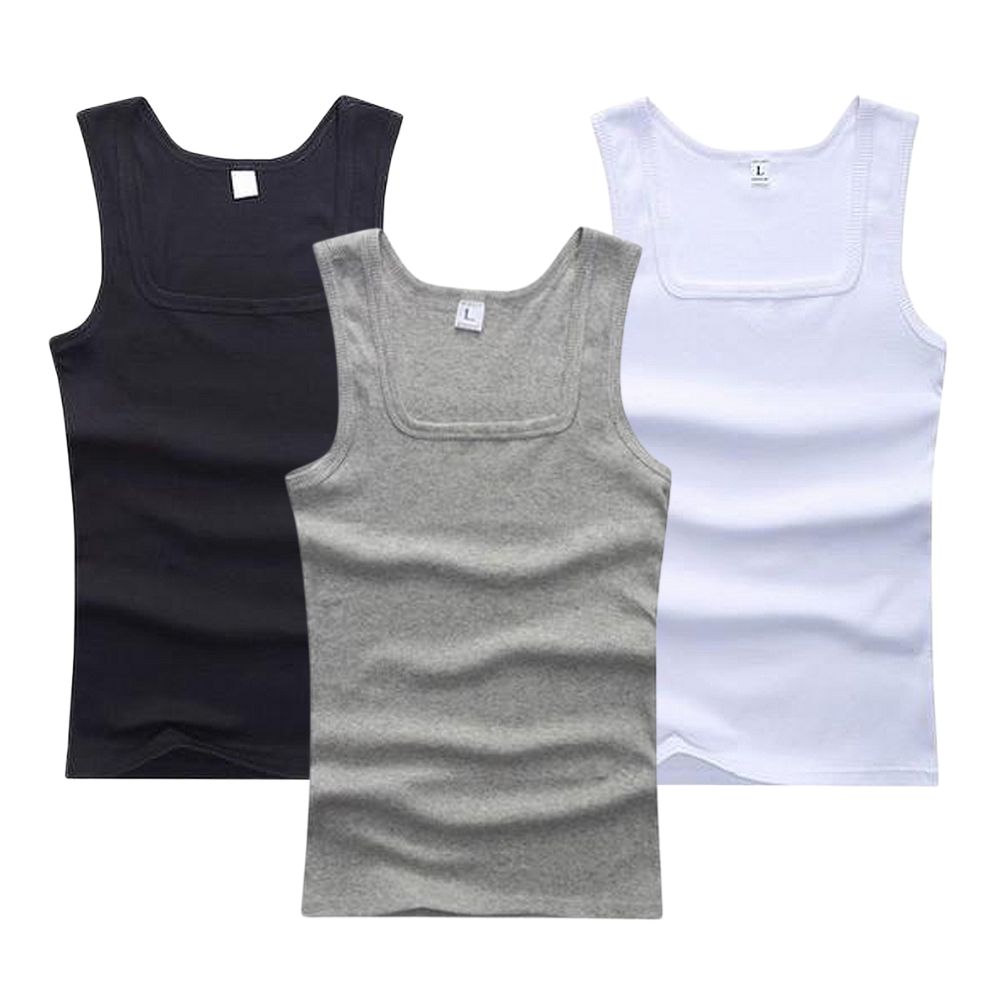 Gran oferta de ropa de verano para hombre, camiseta sin mangas básica elástica para mujer, camiseta sin mangas de algodón puro para hombre, camiseta de culturismo y Fitness