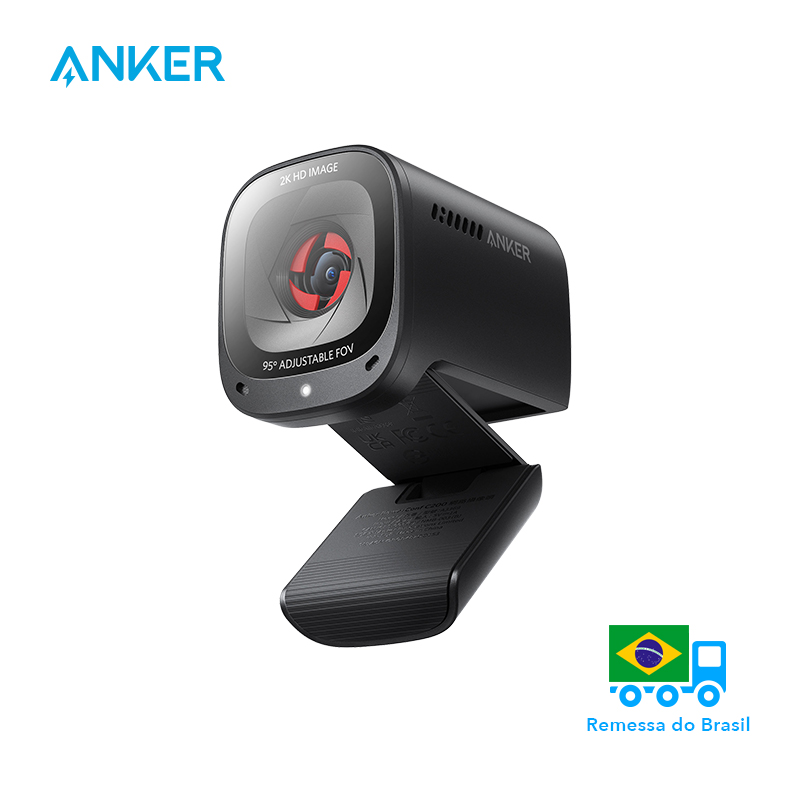 Anker PowerConf C200 2Kเว็บแคมสําหรับแล็ปท็อปคอมพิวเตอร์กล้องเว็บMini USBตัดเสียงรบกวนสเตอริโอไมโครโฟนWeb Cam