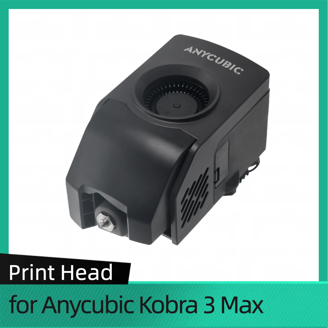 หัวพิมพ์สำหรับ Anycubic Kobra 3 Max หัวฉีด Extruder สำหรับ K3M Combo อุปกรณ์เสริมเครื่องพิมพ์ 3 มิติ ฮับฟิลาเมนต์ 4 สีสำหรับ Kobra 3 Max