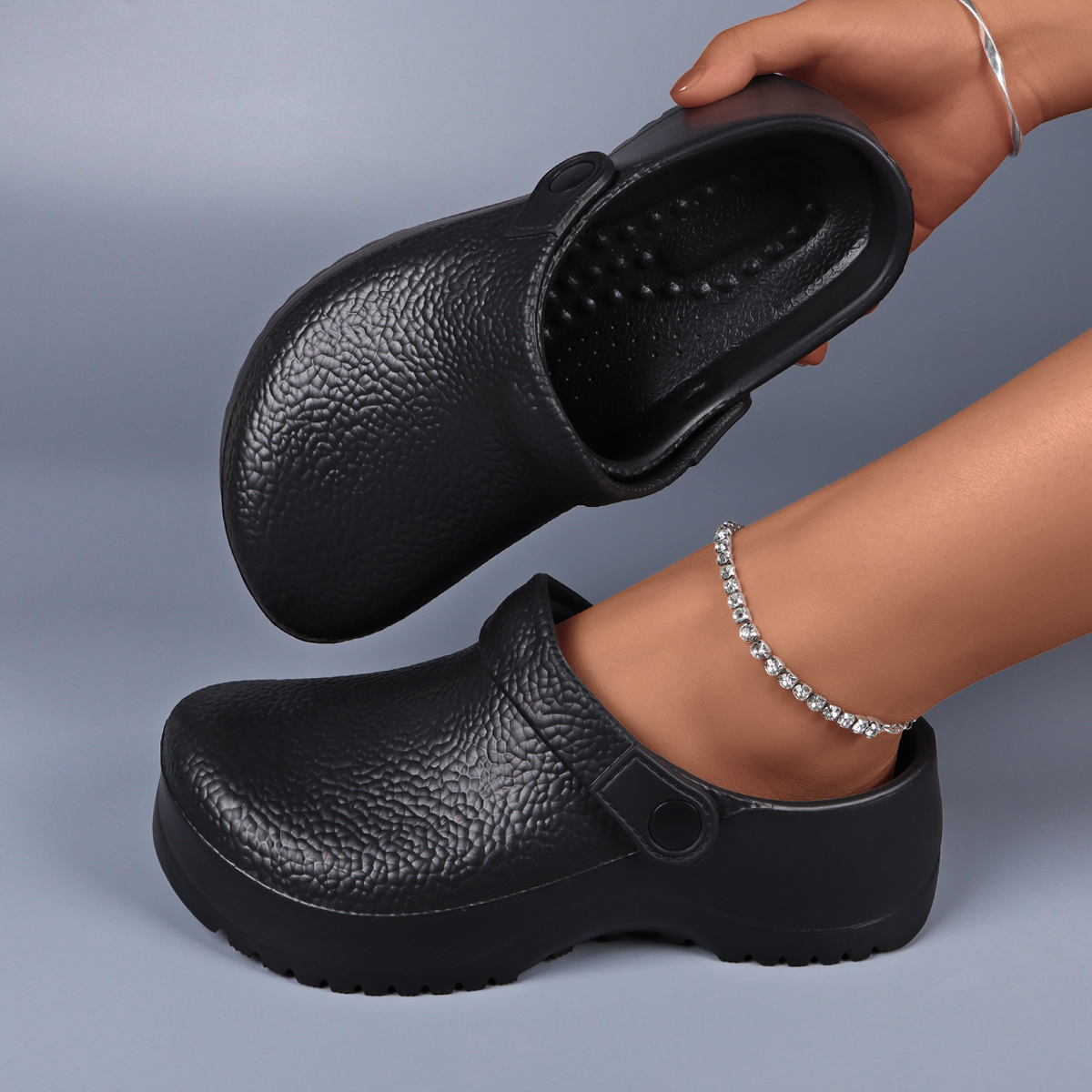 Unisex EVA Clog Beach Damessandalen - Antislip, lichtgewicht werkschoenen voor chef-koks, verpleegkundigen, keukengebruik