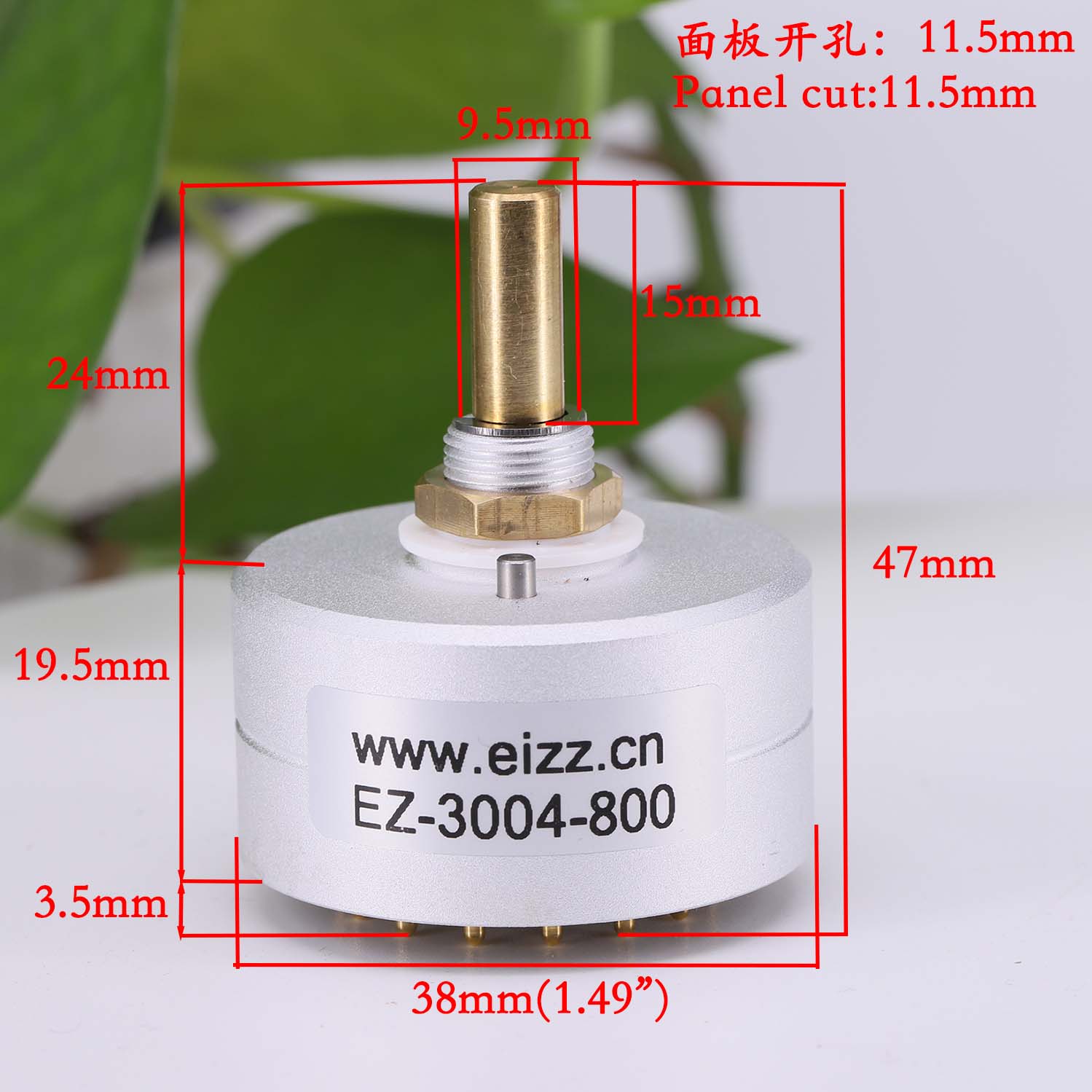 EIZZ-Sélecteur de source de signal, commutateur de sœur distante, 3 voies, 4 voies, 3 positions, médailles audio HIFI