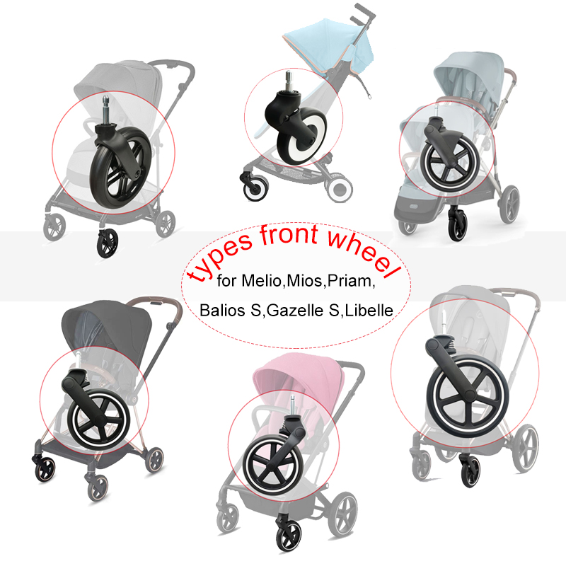 Buggy Voorwiel Elk Voor Cybex Melio Priam Mios Gazelle S Balios S Libelle Orfeo Kinderwagen Diy Kinderwagen Vervangen Accessoires