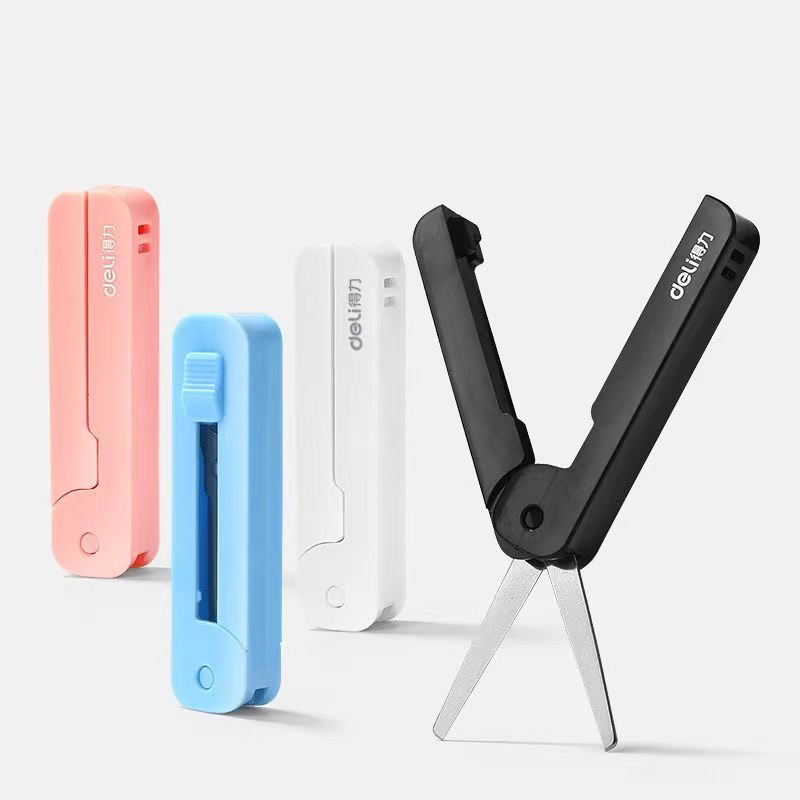 Papelería estética, cosas kawaii para la escuela, aparatos de oficina, tijeras plegables para bricolaje, Mini tijeras para niños, accesorios de escritorio