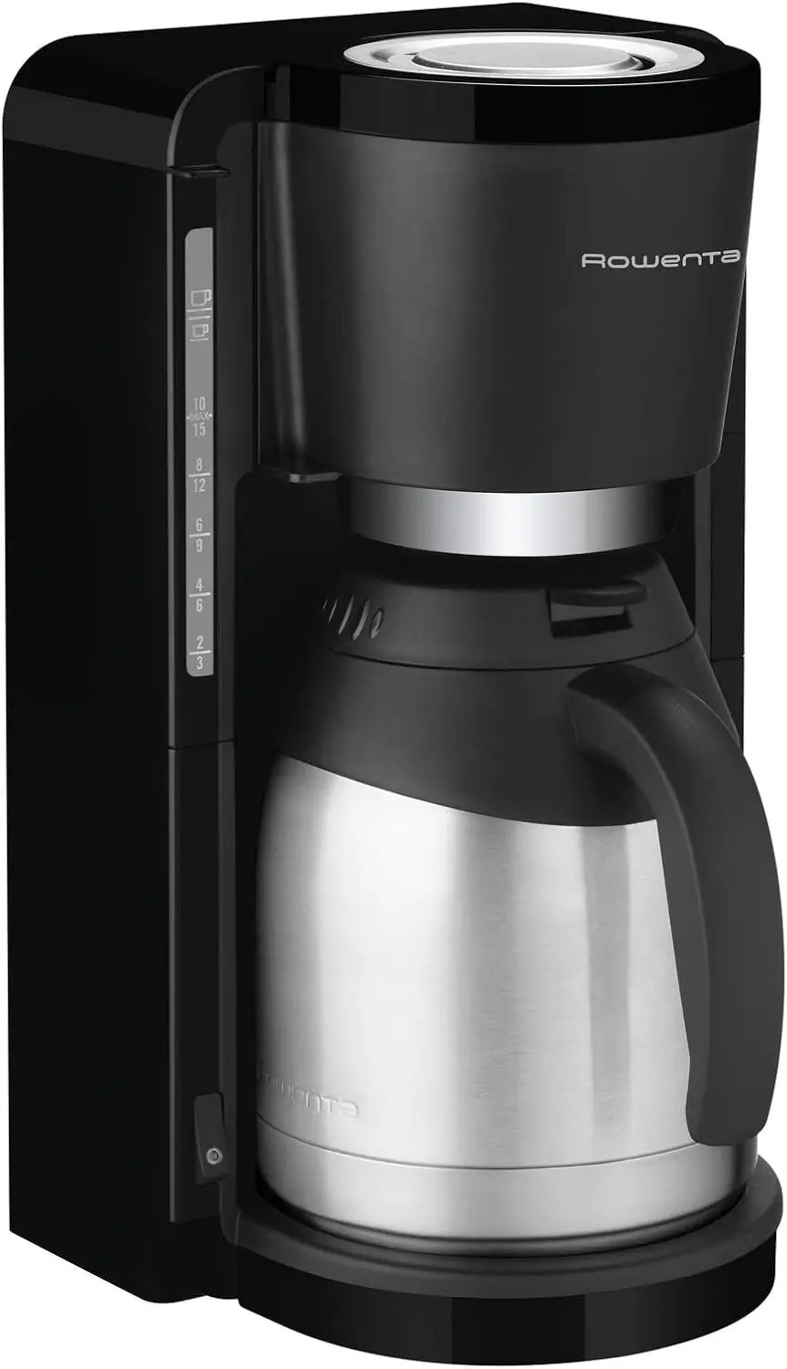 Filterkaffeemaschine, Thermokanne aus Edelstahl, 10–15 Tassen |   Kapazität 1,25 L,Automatische Abschaltung,8