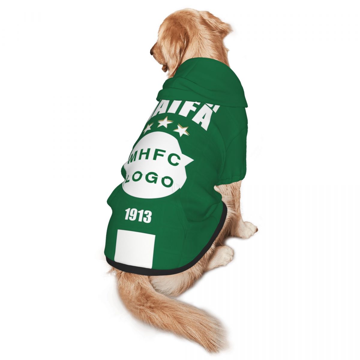 Israel F.C MHFC Champion Pet Dog Wear Hoodies Puppy Costume Winter Cloth Sweaters Sweatshirts Hoodie with Pocket