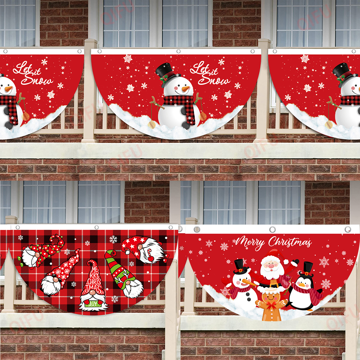 Natal boneco de neve bandeira banner feliz natal decorações para casa 2023 festa de natal ornamento navidad natal presentes ano novo 2023