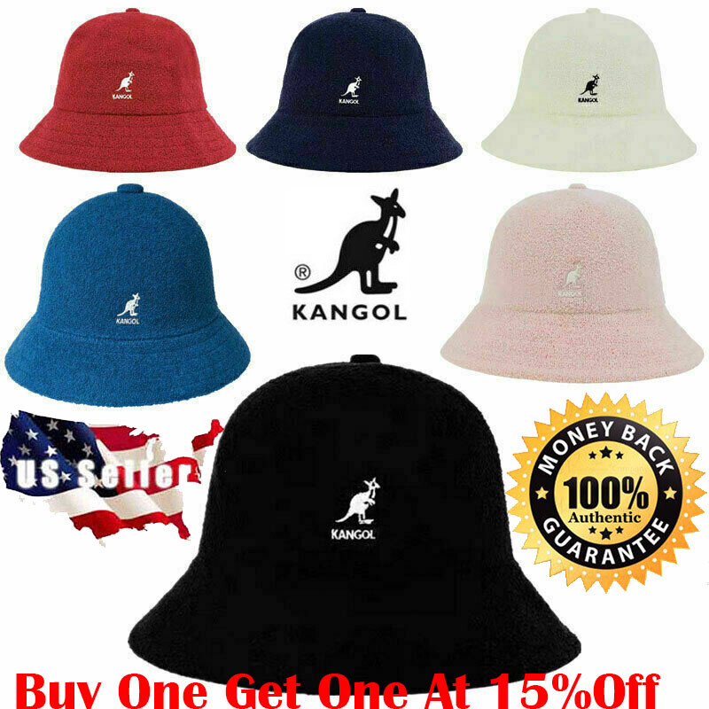 Hip-Hop Mode Klassischer Kangol Bermuda Freizeit Bucket Hat Kappe Sportliche Wintermütze