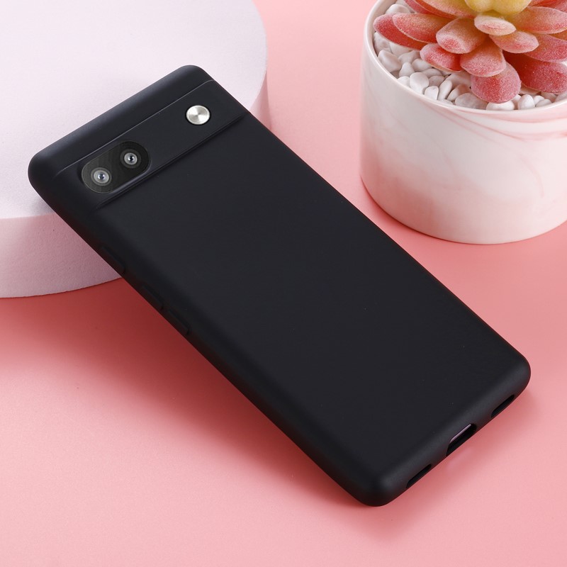 Funda de teléfono de silicona líquida de lujo para Google Pixel 6 6A 7 7A 8 8A 9 Pro XL funda de silicona mate Fundas