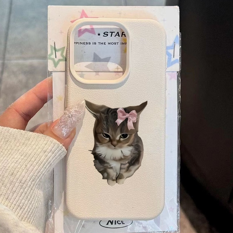 Coque de téléphone portable à motif Animal, joli chat, chien, pour iPhone 17 16 15 14 Plus 11 13 12 Pro Max 16E 17Air X XR XS Max, couverture souple