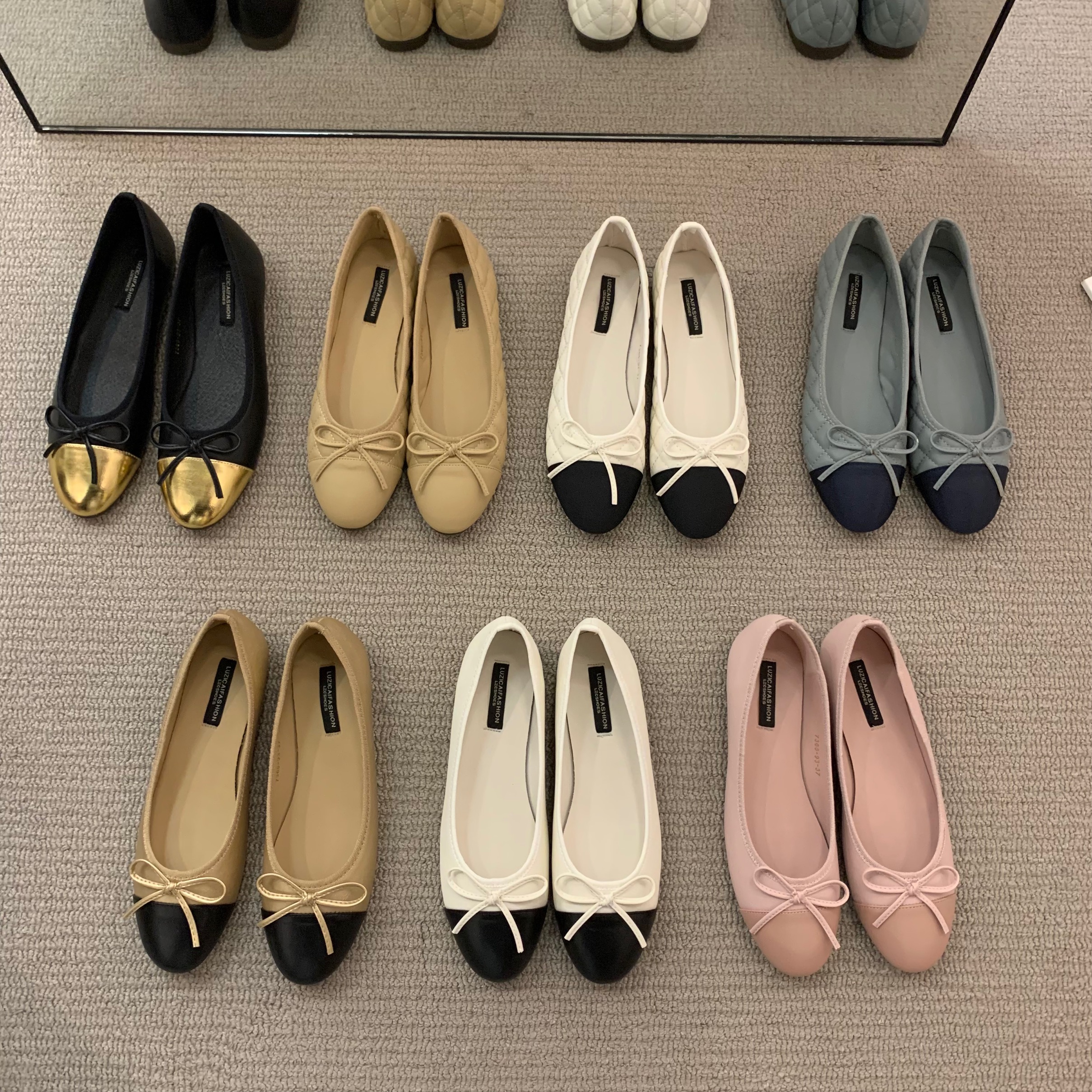 Bailamos Women Brand Ballet Shoes Fashion Bow In Autumn 2022Pregnant Women's Flats Casual Women's Dress Shoes Mujer