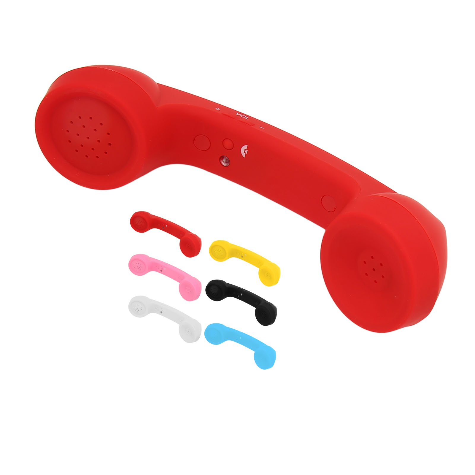 Auricolare per cellulare in stile retrò, connessione Bluetooth wireless per chiamate, auricolare esterno Bluetooth per telefoni cellulari