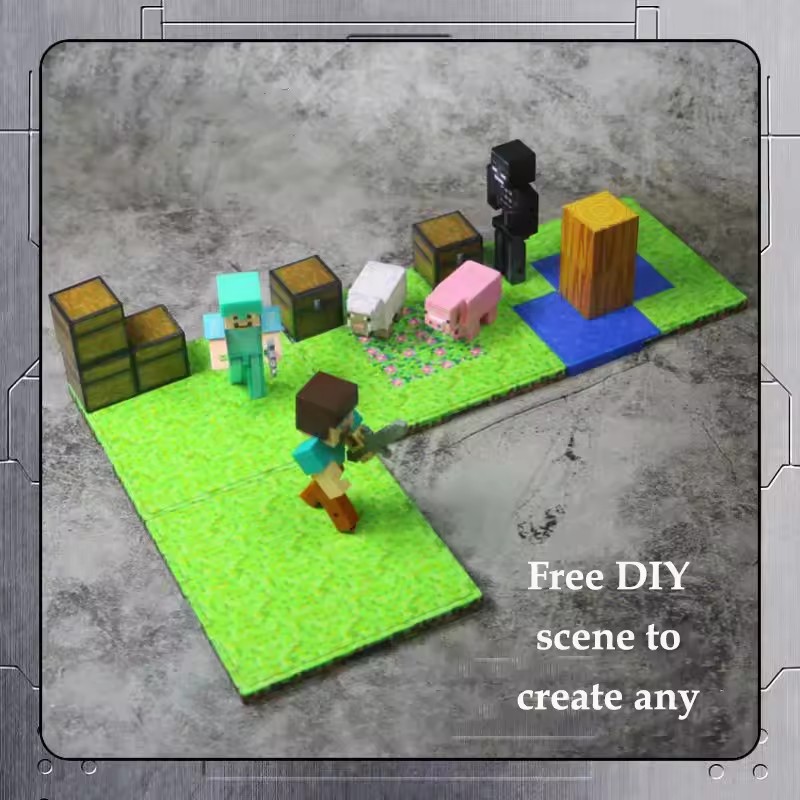 Magnetic world Magnetic doll animal Building block magnetic block variety match boys and girls children puzzle magnetic toys