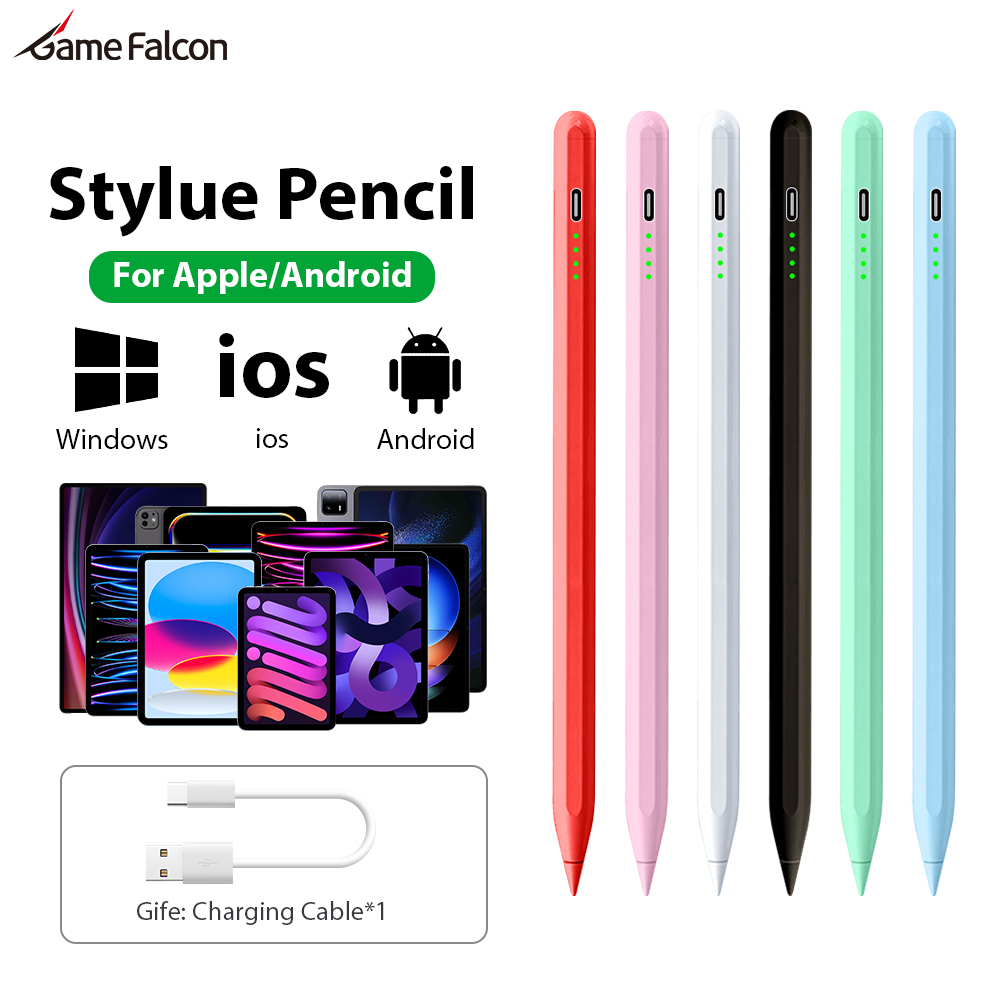 Para Apple lápiz para Ipad Pro Air Mini lápiz óptico Universal para Xiaomi Redmi Huawei Redmi Android 2024 tableta teléfono bolígrafos táctiles