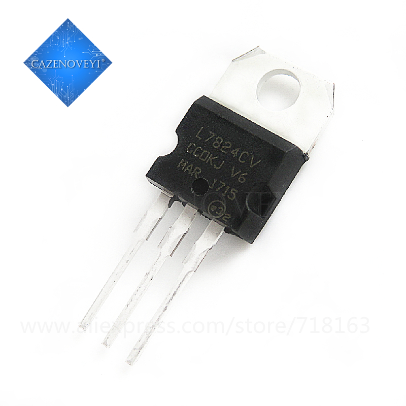 10 pz/lotto MC7824 L7824CV LM7824 L7824 7824 In Stock