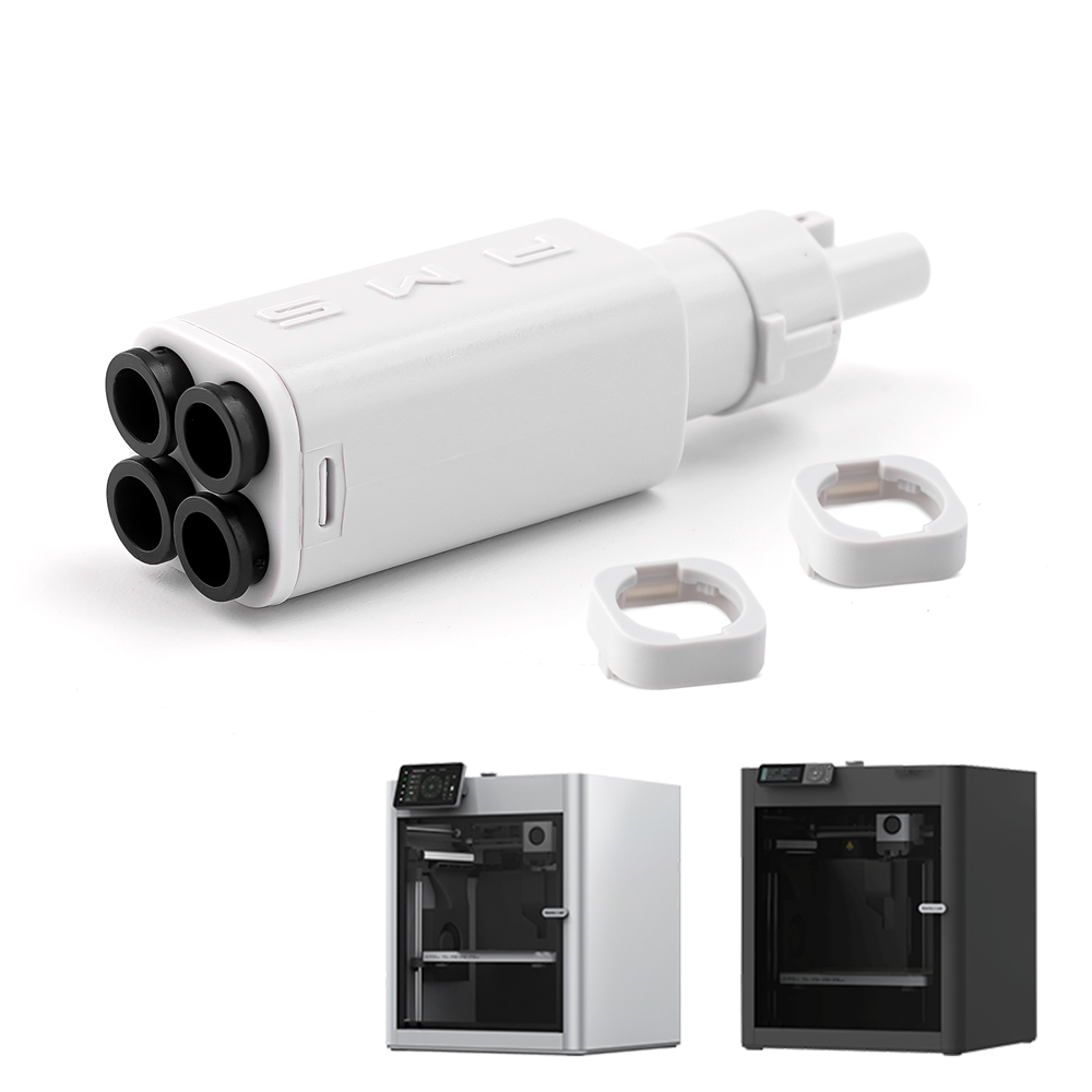 Bambu Lab-impresora 3D AMS Lite, concentrador de filamento, componentes de cinco vías, interruptor, consumibles, impresión para Mini piezas Bambulab A1/A1