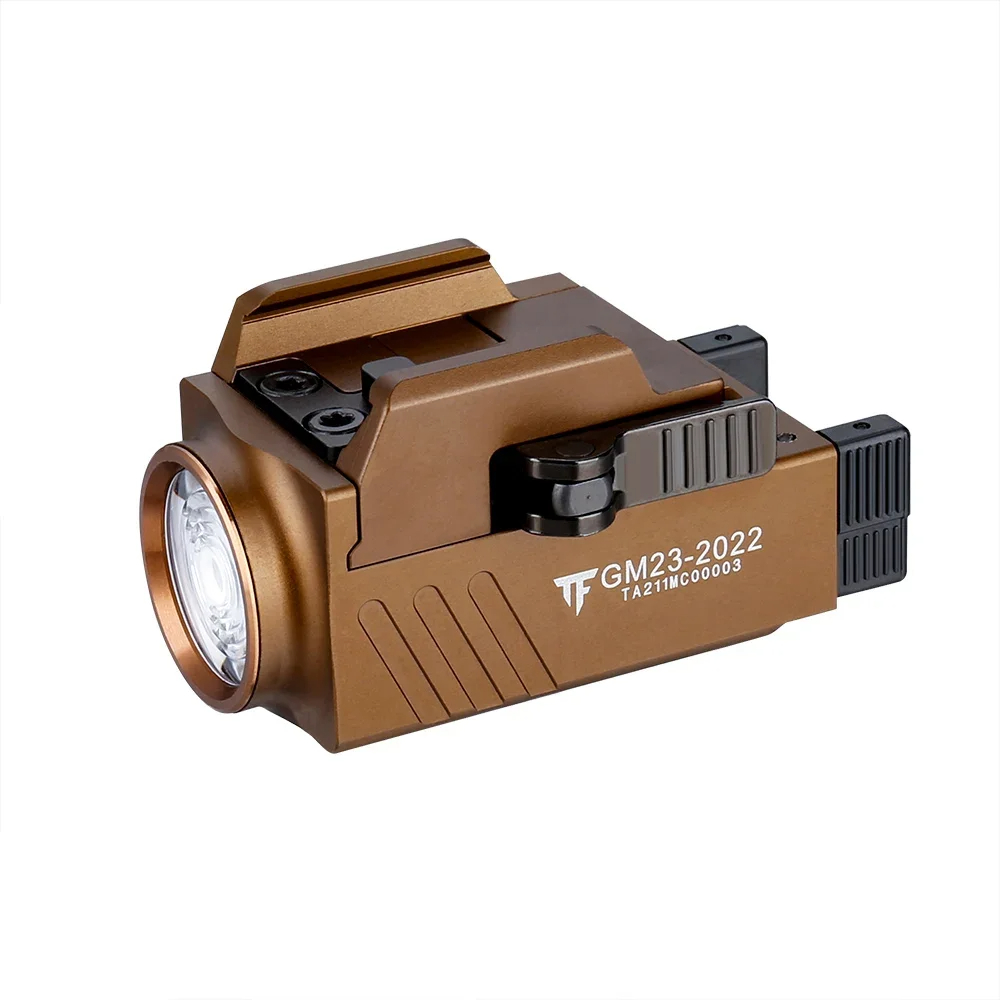 Trustfire GM23 Tactische Led Zaklamp 800LM Rail Gemonteerd USB Oplaadbare Quick Release Licht voor Taurus Glock 17 19 TX2