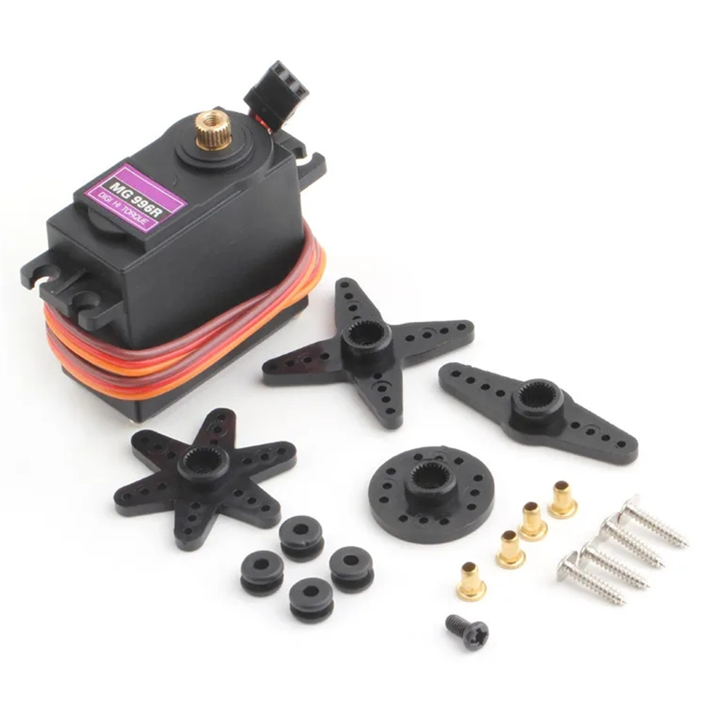 MG995 MG996 MG996Rเซอร์โวมอเตอร์เกียร์โลหะสําหรับFutaba JRรถRCเฮลิคอปเตอร์เรือDiy Toys1pcsโลหะเซอร์โว