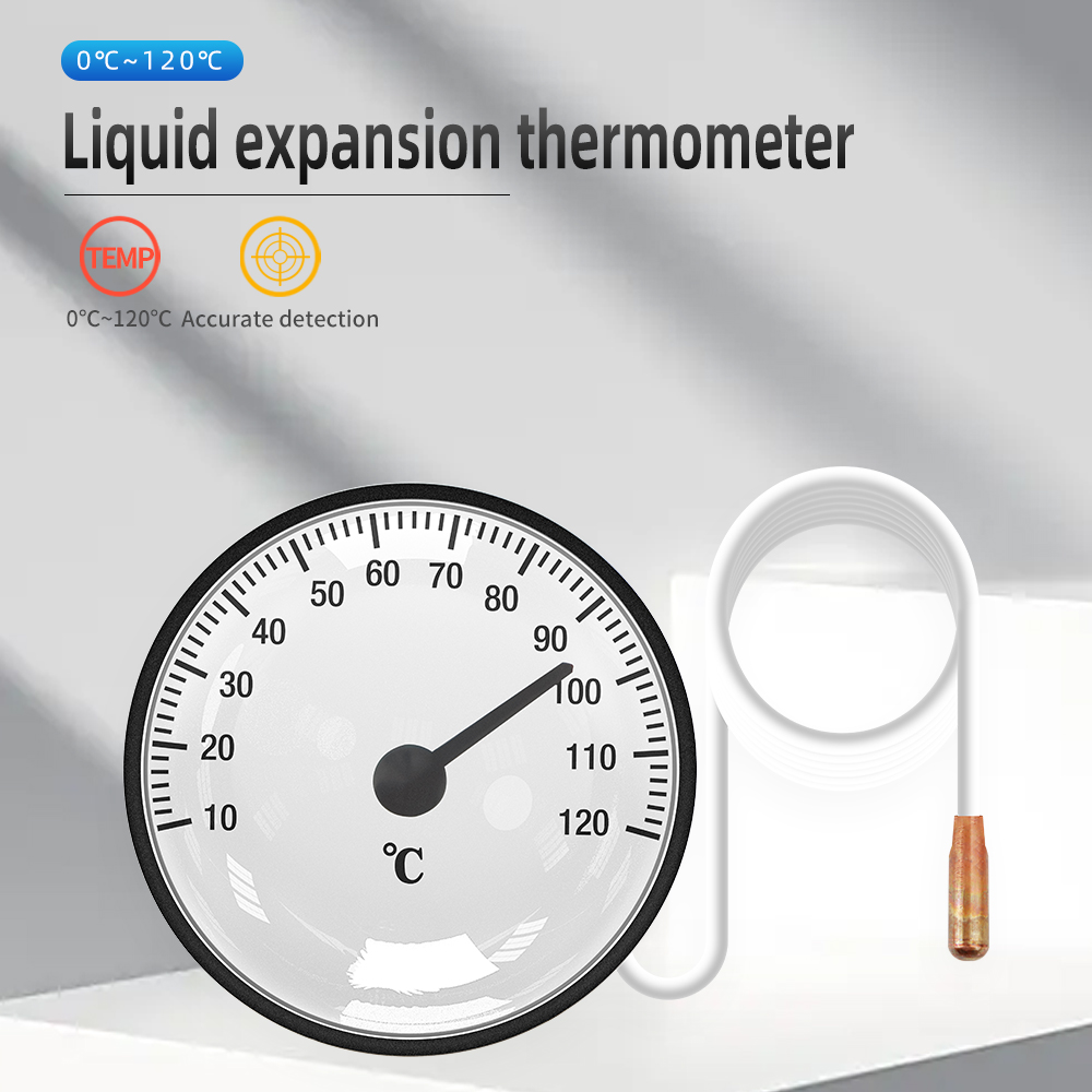 Kapillair thermometer - 40 ℃   - 40 ℃   of 0 ℃   - 120 ℃   Water & olie met 1,44m sensor