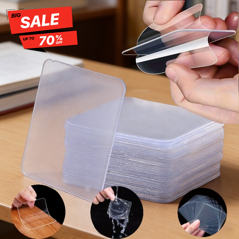 Ruban Nano Ultra-Résistant - Adhésif Double Face Puissant, Sans Résidu, Transparent et Amovible pour Toutes Surfaces, Maison, Voiture, Bricolage