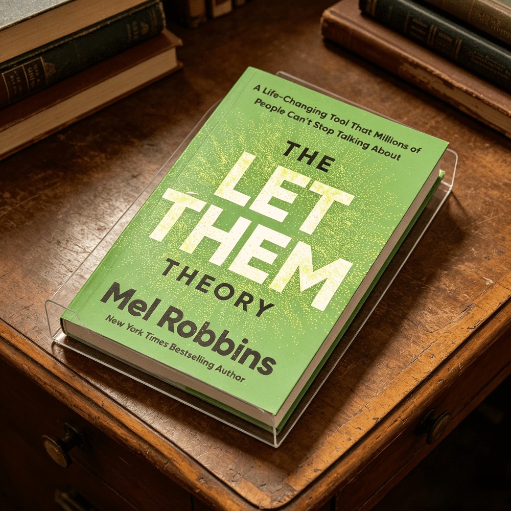 La théorie 'Laissez-les' de Mel Robbins, best-seller du NYT, livre broché en anglais, Frontières, Santé mentale, Auto-aide, Livraison gratuite