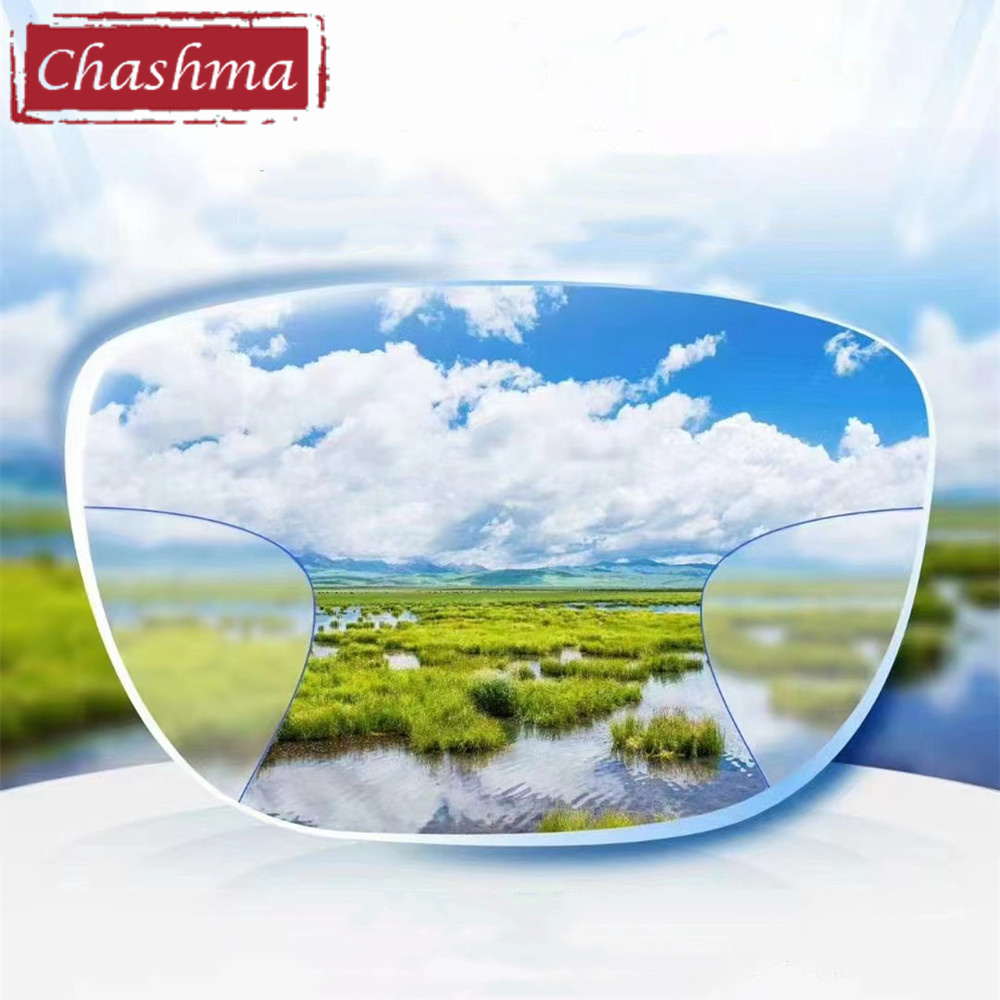 Chashma เลนส์โปรเกรสซีฟสนามที่กว้างที่สุดฟรีแบบฟอร์มเลนส์ดิจิตอลภายในบางตา Multifocal Optical Verifocal Glass