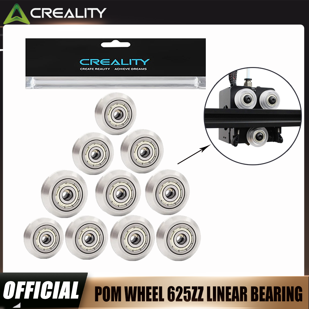 Creality – roue POM, poulie en plastique, roulement linéaire, engrenage pour Ender-3/V2/Ender-3 S1/CR-10, accessoire d'imprimante 3D, 10/20 pièces ﻿