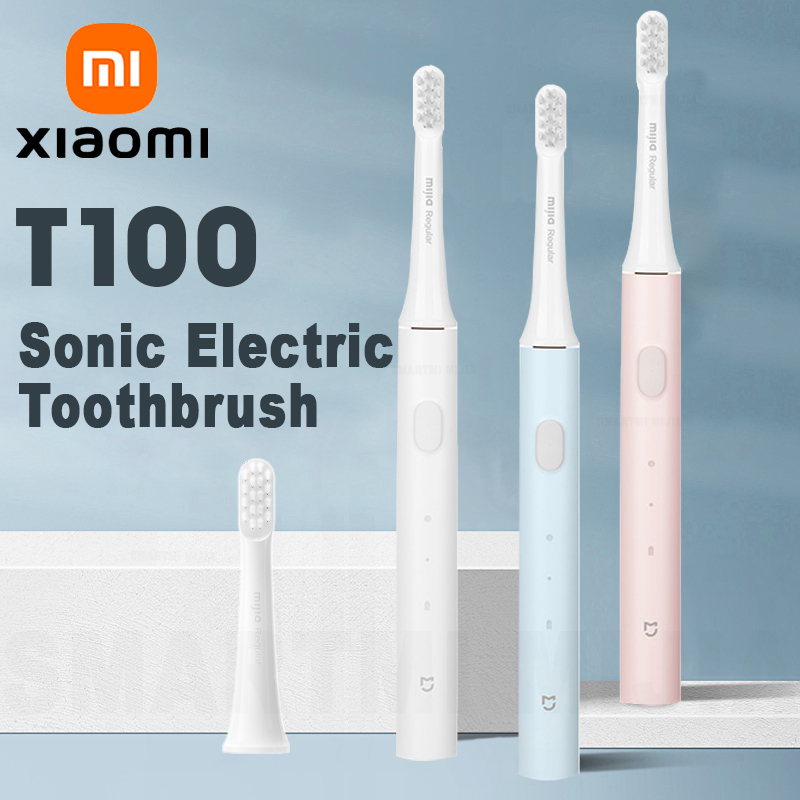 XIAOMI MIJIA T100 elektryczna soniczna szczoteczka do zębów bezprzewodowe USB akumulatorowe szczoteczki do zębów wodoodporna ultradźwiękowa automatyczna szczoteczka do zębów