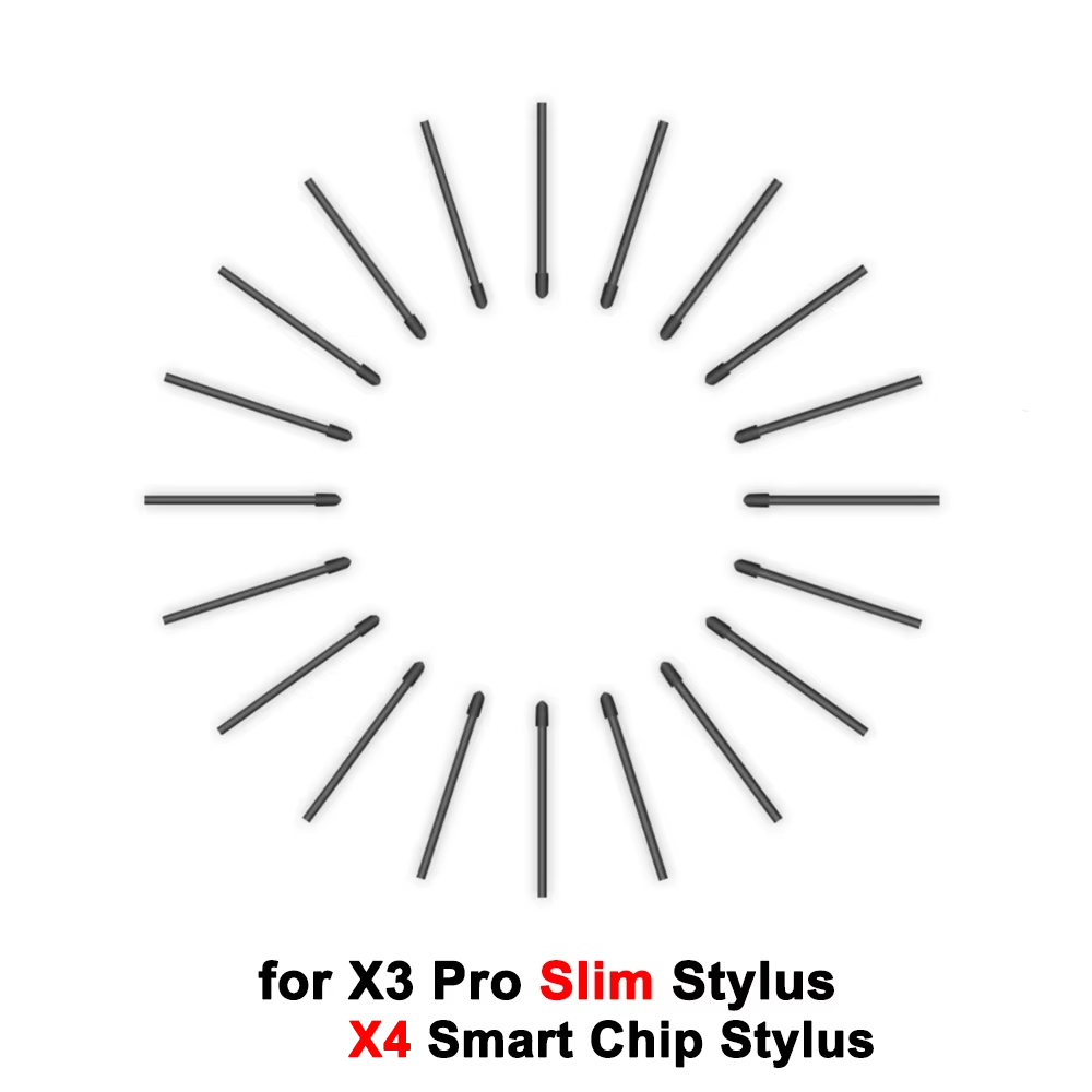 XP-Pen 20 Stück Ersatzspitzen für X3 Pro Slim Stylus und X4 Smart Chip Stylus