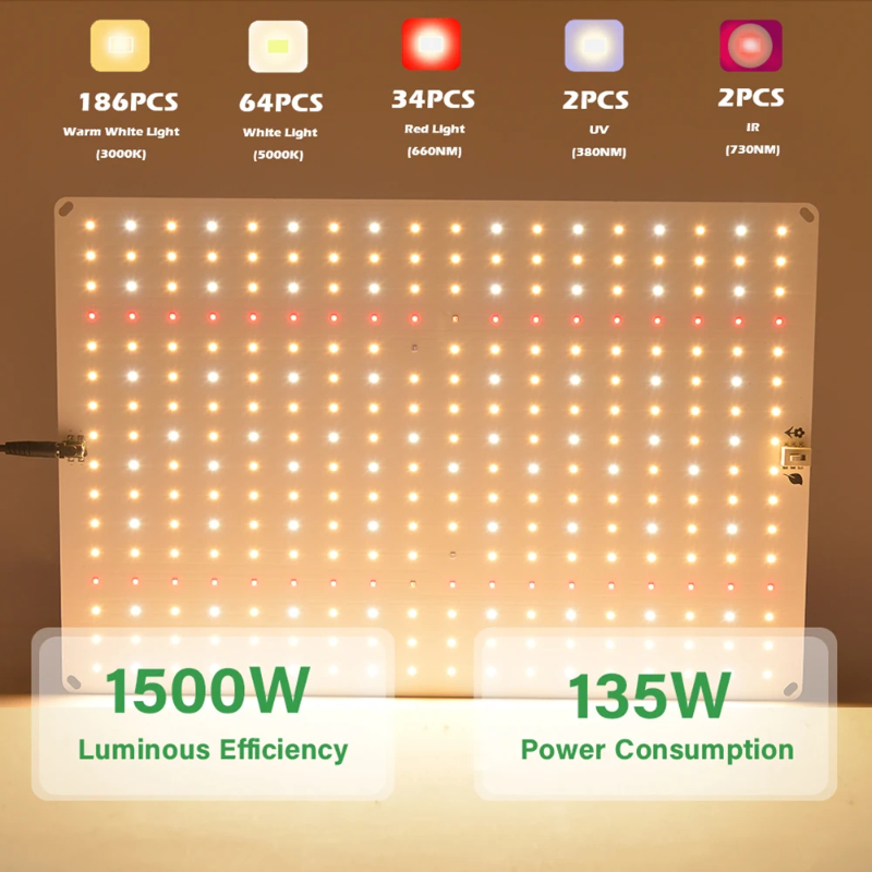 150 ワット LED 成長ライトフルスペクトルファイトランプ量子成長ランプ屋内植物成長ライト温室花 VEG とブルームモード
