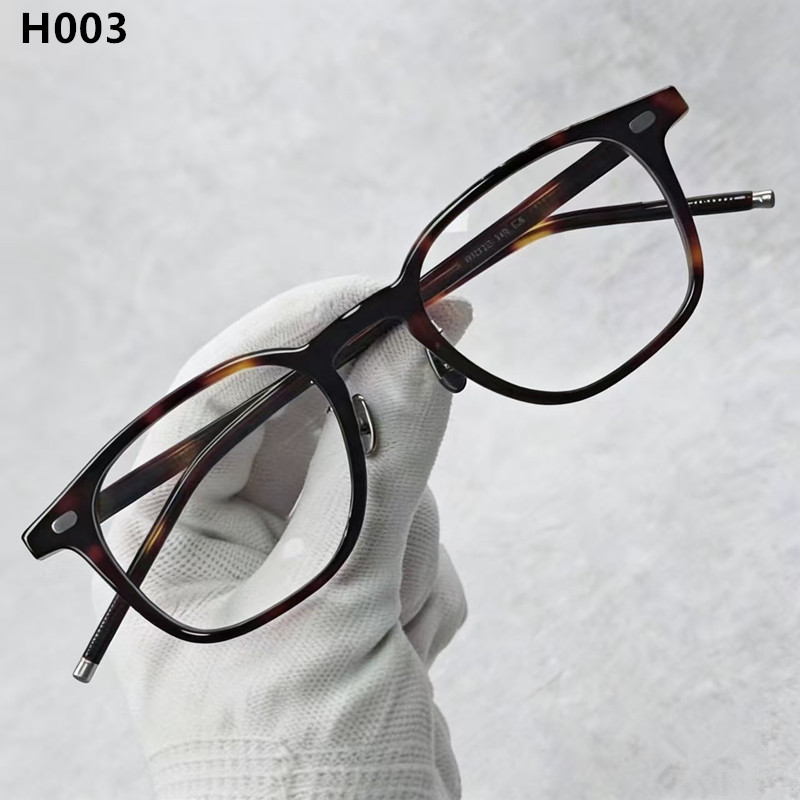 Japońskie Oprawki Okularów z Acetatu Męskie Retro Kwadratowe Okulary Damskie Modne Ręcznie Robione Okulary Ochronne Przed Niebieskim Światłem