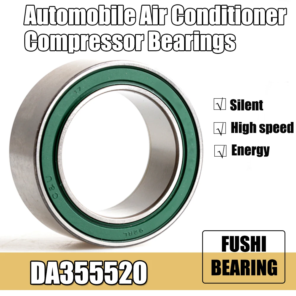DA355520-2RZ Bearing 35*55*20 MM 1PC ABEC-5 Car Air Conditioning Compressor Bearings Double Sealed DA355520 2RS 355520 35BD219