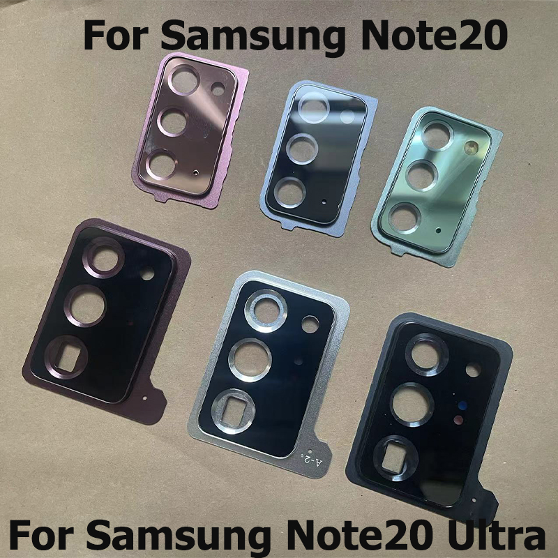 Новинка для Samsung Galaxy Note 20 Note20 Ultra, объектив задней камеры, стеклянная крышка задней камеры с клейкой рамкой, клейкая наклейка