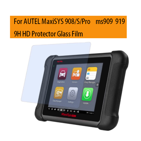 Film de protection d'écran pour AUnicknMaxiSYS MS908 S PRO MS908P MS909 MS919 Guatemala, protecteur HD 9H, verre, 2 pièces