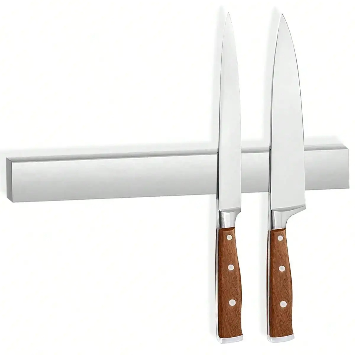 Leeseph Portacoltelli magnetico da parete, portacoltelli multiuso con striscia magnetica per coltelli in acciaio inossidabile, organizer per utensili da cucina